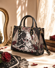 Twin Vow Leather Handbag