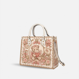 Honey Bear Leather Handbag