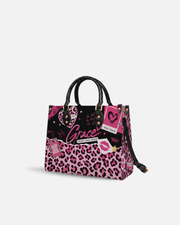 Pink Sugar Leather Handbag