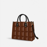 Cocoa Bar Leather Handbag