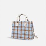 ClearSky Leather Handbag