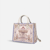 Carousel Leather Handbag
