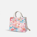 Blush Pearl Leather Handbag