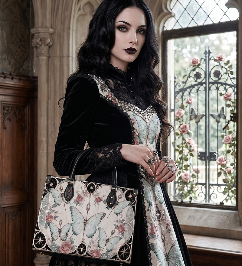 "Ethereal" Leather Handbag