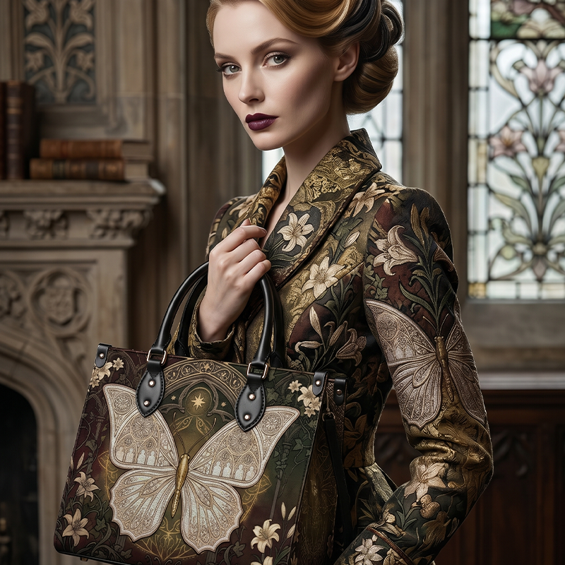 Arc Leather Handbag