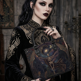 Long live life Leather Handbag