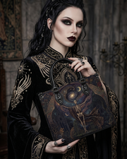 Long live life Leather Handbag