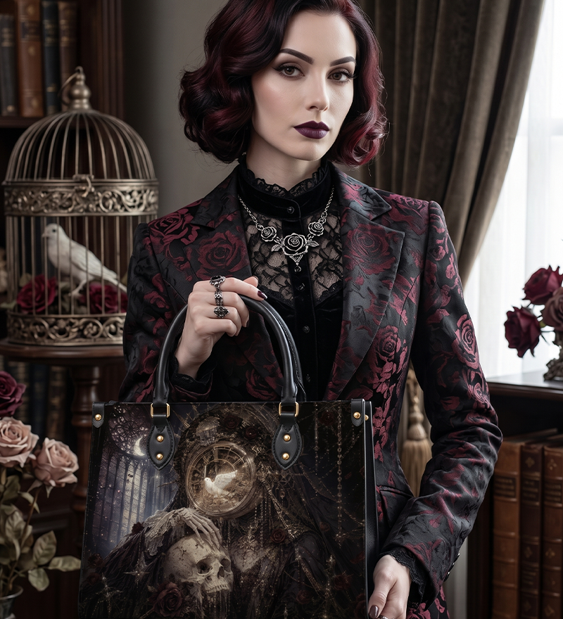 Cagebird Leather Handbag