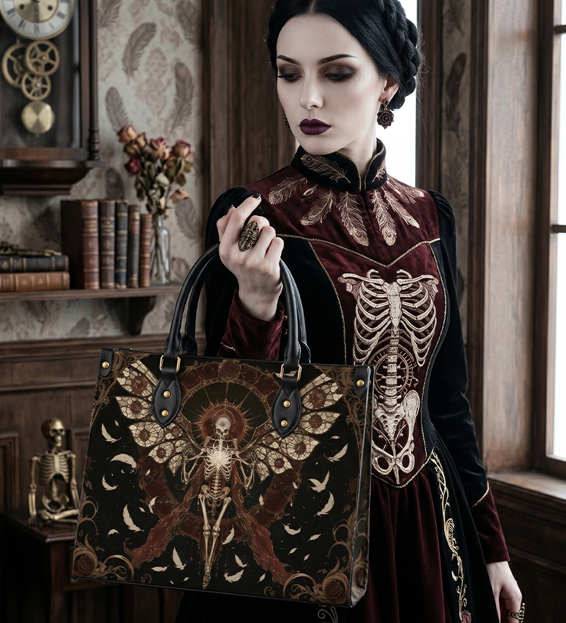 Sepulcher Leather Handbag