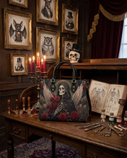 Deadman's Rose Leather Handbag