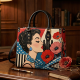 City Glam Leather Handbag