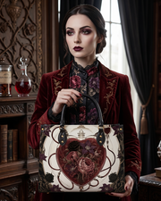 Cruor Leather Handbag