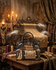 Necroweave Leather Handbag