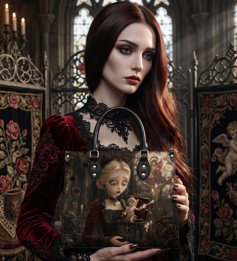 "Cupidus" Leather Handbag