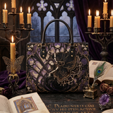 Ebonveil Leather Handbag