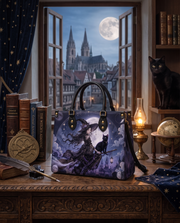Moon Witch Leather Handbag