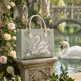 Cygnicide Leather Handbag