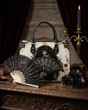 Masquerade Leather Handbag
