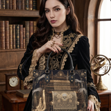 Necroweave Leather Handbag