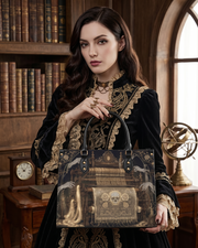 Necroweave Leather Handbag