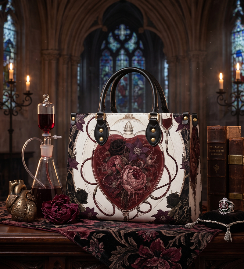 Cruor Leather Handbag