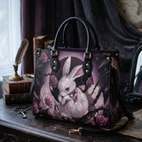 Thorn Egg Rabbit Leather Handbag