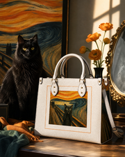 Mewgosh！Leather Handbag