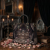 Crown Ballad Leather Handbag