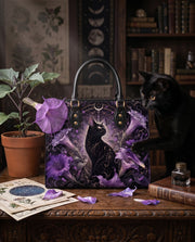 Datura Familiar Leather Handbag