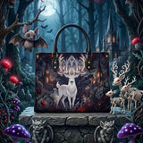 Cathedral Stag Leather Handbag