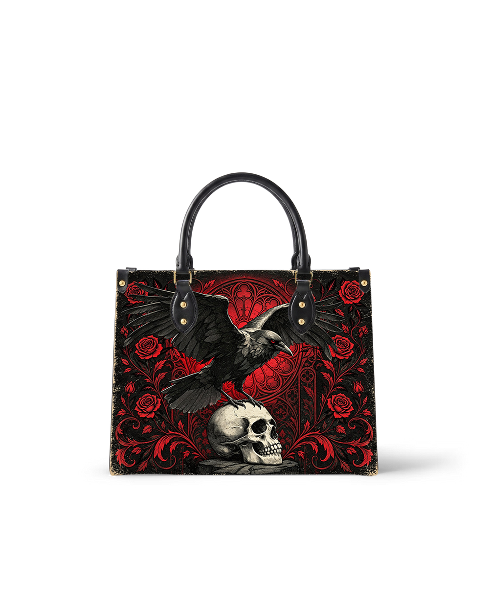 Raven’sBallad Leather Handbag