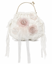 Lace Bloom Kisslock Bag