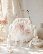 Lace Bloom Kisslock Bag