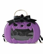 Halloween Pumpkin Face Ita Handbag