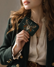 Bone Moon Mini Wallet