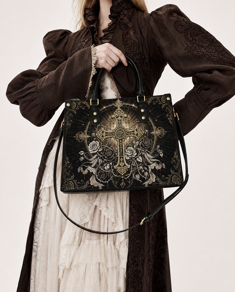 Cruxthorn Leather Handbag