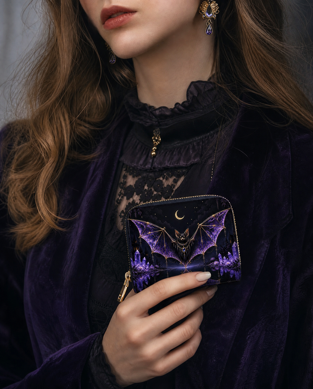 Gem Bat Mini Wallet