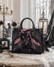 Dusk Moon Bunny Leather Handbag