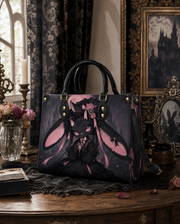 Dusk Moon Bunny Leather Handbag