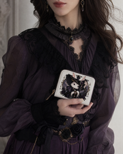 Castle White Hare  Mini Wallet