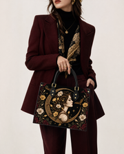 Moon Goddess Leather Handbag