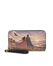 Fading Devotion  Long Zip Wallet