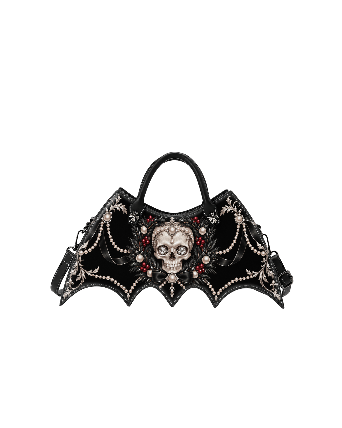 Pearl Coronet Bat Wing Bag
