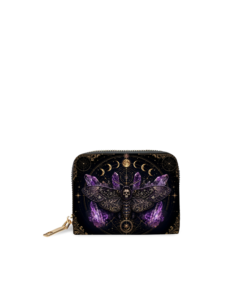 Lunar Grimoire Leather Handbag