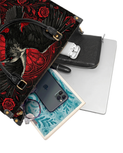 Raven’sBallad Leather Handbag