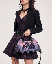 Crimson Dragon Realm Bat Wing Bag