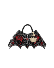 Crimson Oath Bat Wing Bag