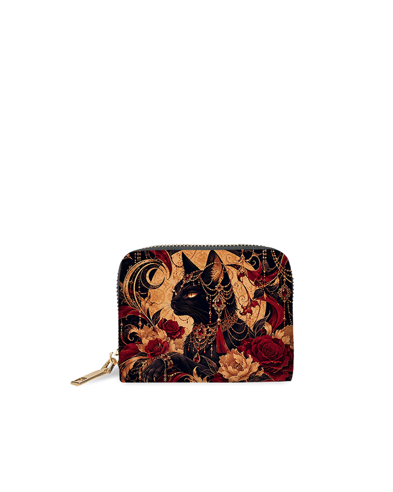Bastet Bloom Mini Wallet
