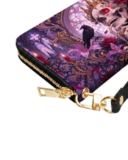 Purple Reign Long Zip Wallet