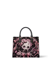 Slumbering Rose Unicorn Leather Handbag